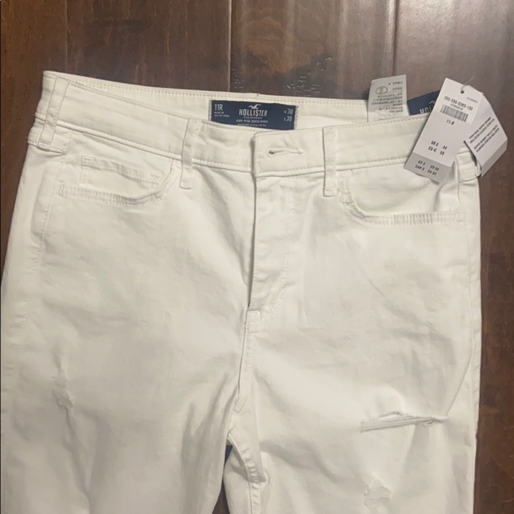 White jeans